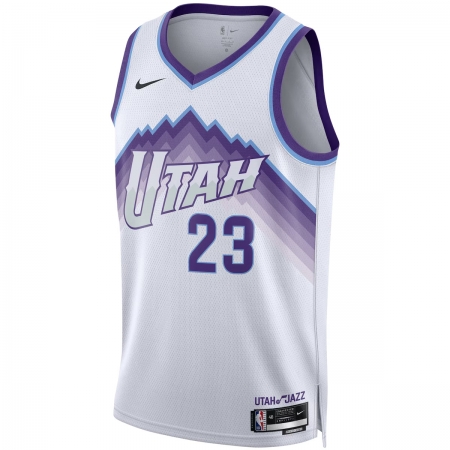 Nike Utah Jazz Lauri Markkanen White Jersey - Association Edition