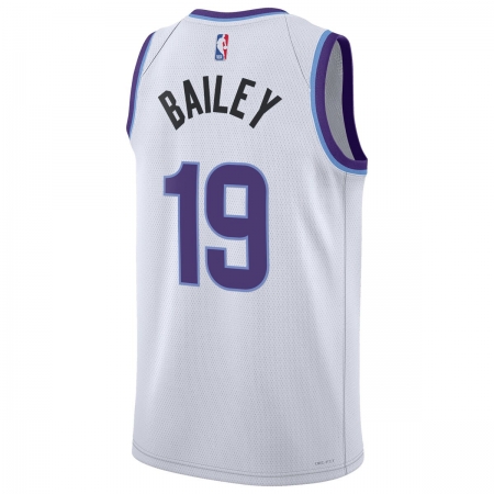Nike Utah Jazz Ace Bailey White Jersey - Association Edition
