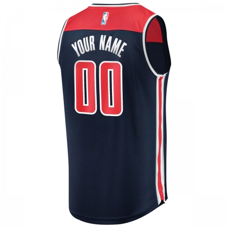 Fanatics Washington Wizards Navy Fast Break Jersey - Statement Edition