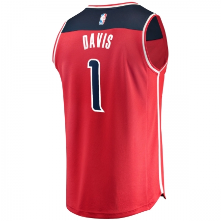 Fanatics Washington Wizards Johnny Davis Red Fast Break Jersey Icon - Edition