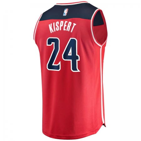 Fanatics Washington Wizards Corey Kispert Red Fast Break Jersey - Icon Edition