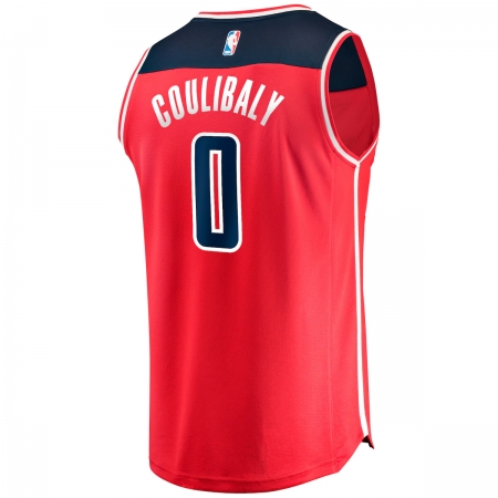 Fanatics Washington Wizards Bilal Coulibaly Red Fast Break Jersey - Icon Edition