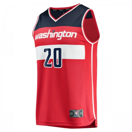 Fanatics Washington Wizards Alexandre Sarr Red Fast Break Jersey - Icon Edition