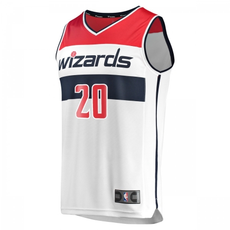 Fanatics Washington Wizards Alexandre Sarr White Fast Break Jersey - Association Edition