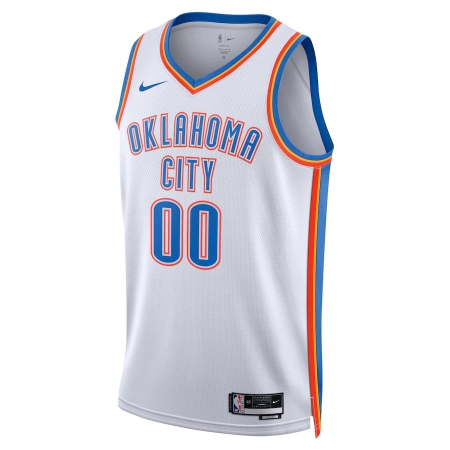 Nike Oklahoma City Thunder White Jersey - Association Edition