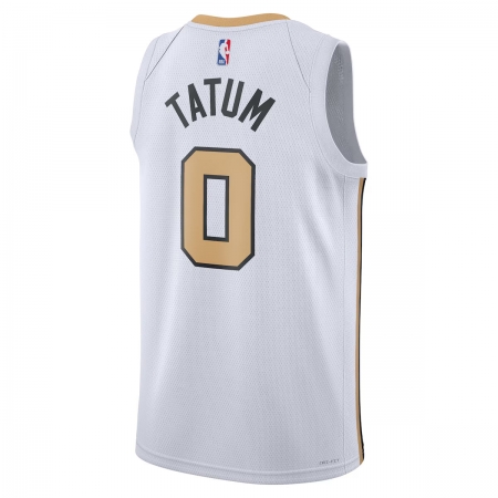 Nike Boston Celtics Jayson Tatum White Jersey - City Edition
