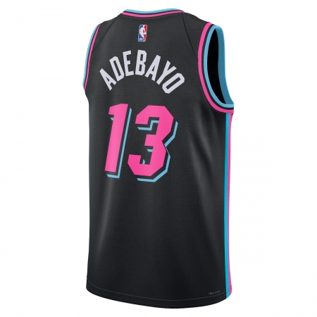 Nike Miami Heat Bam Adebayo Black Jersey - City Edition