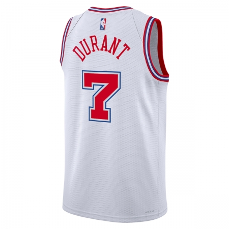 Nike Houston Rockets Kevin Durant White Jersey - City Edition