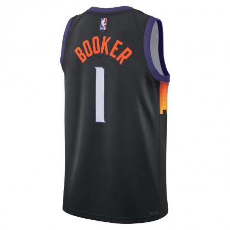 Nike Phoenix Suns Devin Booker Black Jersey - City Edition