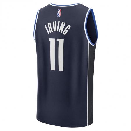 Fanatics Dallas Mavericks Kyrie Irving Navy Fast Break Player Jersey - Statement Edition