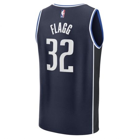 Fanatics Dallas Mavericks Cooper Flagg Navy Fast Break Jersey - Statement Edition