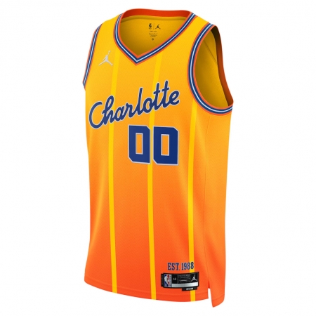 Jordan Brand Charlotte Hornets Orange City Edition Jersey