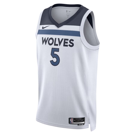 Nike Minnesota Timberwolves Anthony Edwards White Jersey - Association Edition