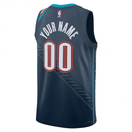 Nike Oklahoma City Thunder Blue City Edition Jersey