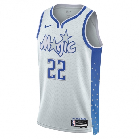 Nike Orlando Magic Franz Wagner Silver Jersey - City Edition