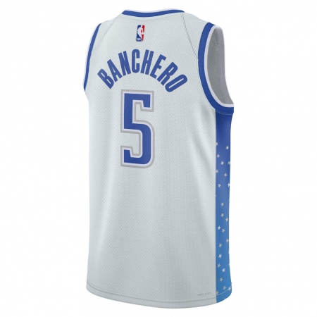 Nike Orlando Magic Paolo Banchero Silver Jersey - City Edition