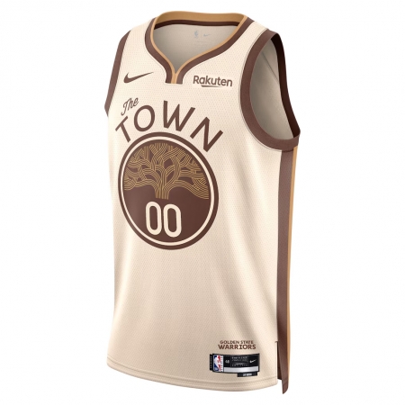 Nike Golden State Warriors Tan Jersey - City Edition