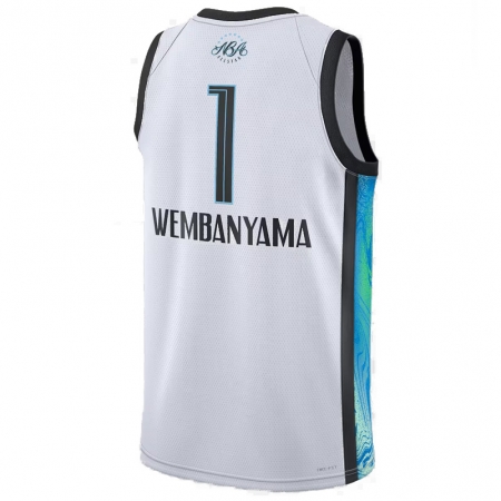 Jordan Brand Victor Wembanyama White 2026 NBA All-Star Game Jersey
