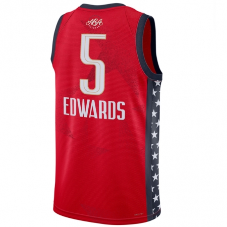 Jordan Brand Anthony Edwards Red 2026 NBA All-Star Game Jersey