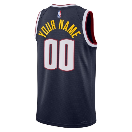Nike Denver Nuggets Navy Jersey - Icon Edition