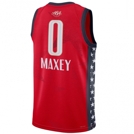 Jordan Brand Tyrese Maxey Red 2026 NBA All-Star Game Jersey