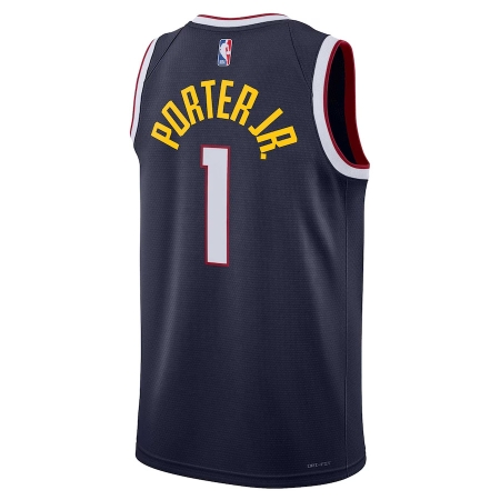 Nike Denver Nuggets Michael Porter Jr. Navy Jersey - Icon Edition