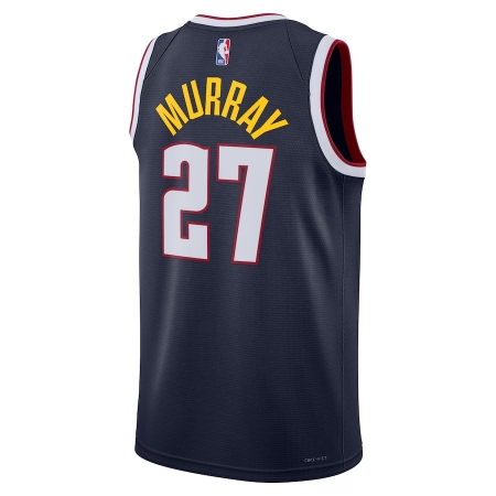 Nike Denver Nuggets Jamal Murray Navy Jersey - Icon Edition