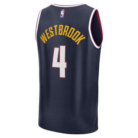Fanatics Nuggets Russell Westbrook Navy Fast Break Player Jersey - Icon Edition