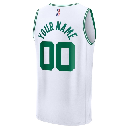 Fanatics Boston Celtics White Fast Break Jersey - Association Edition