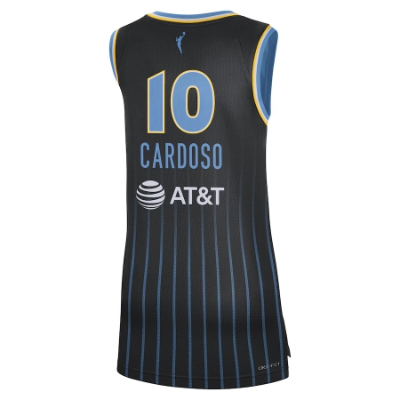 Nike Chicago Sky Kamilla Cardoso Black 2024 WNBA Draft Explorer Jersey