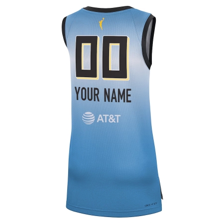 Nike Chicago Sky Light Blue Rebel Edition Jersey